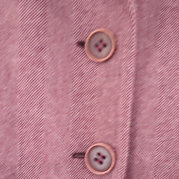 Max & Co. Mauve Blazer with Ruffle Pockets - Picture 13 of 13